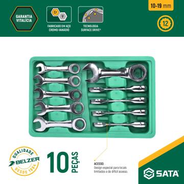 Jogo de Chaves Quadbox - SATA Brasil