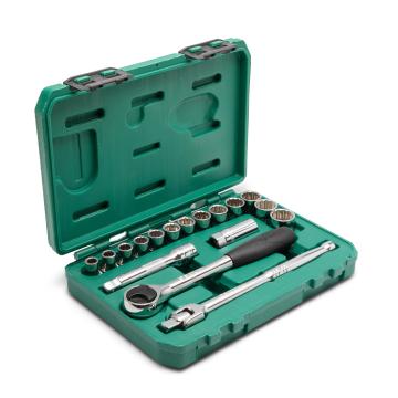 Jogo Soquete Bits Hexagonal 1/4