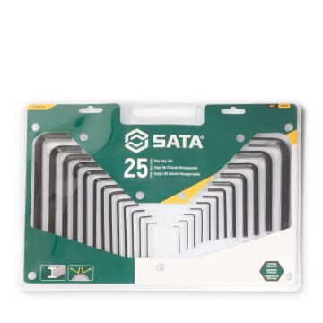 Jogo Chave Hexagonal Tipo Canivete 8 Peças - SATA Brasil