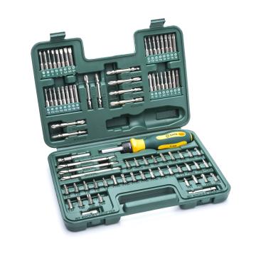 Image of 80 Pc. Ratcheting Bit Driver Set - SATA