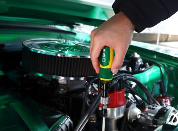 Imagem ambientada torquímetro axial